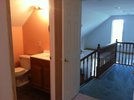 Loft hallway/bathroom